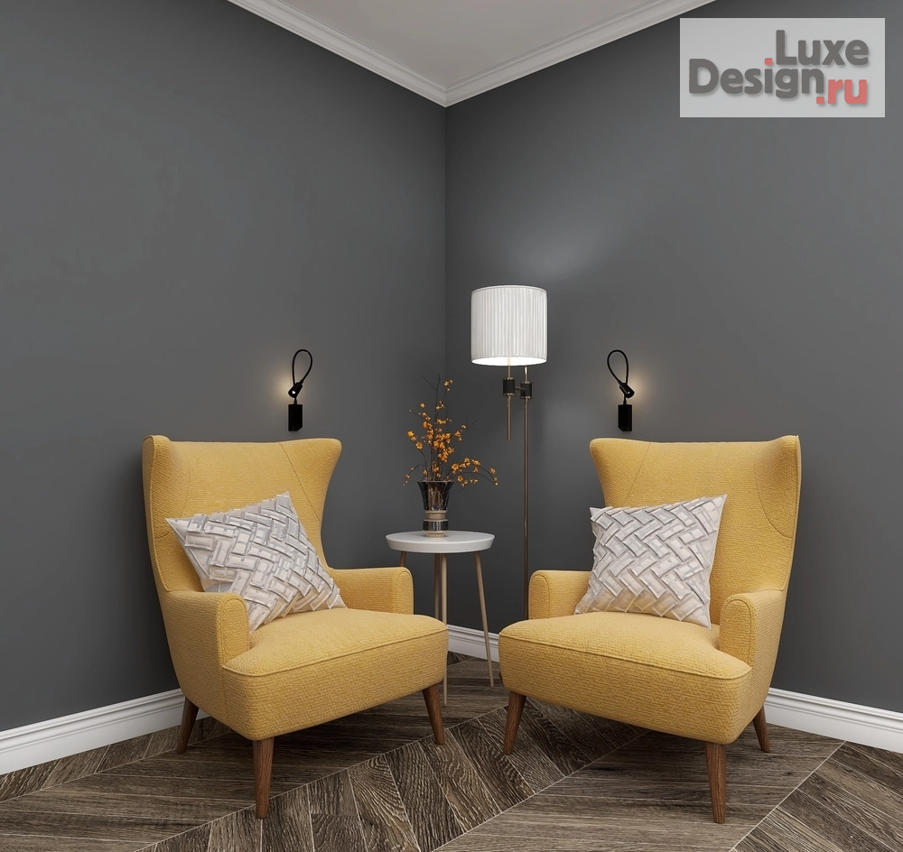 Дизайн интерьера трехкомнатной квартиры "Неоклассика" (фото 4)