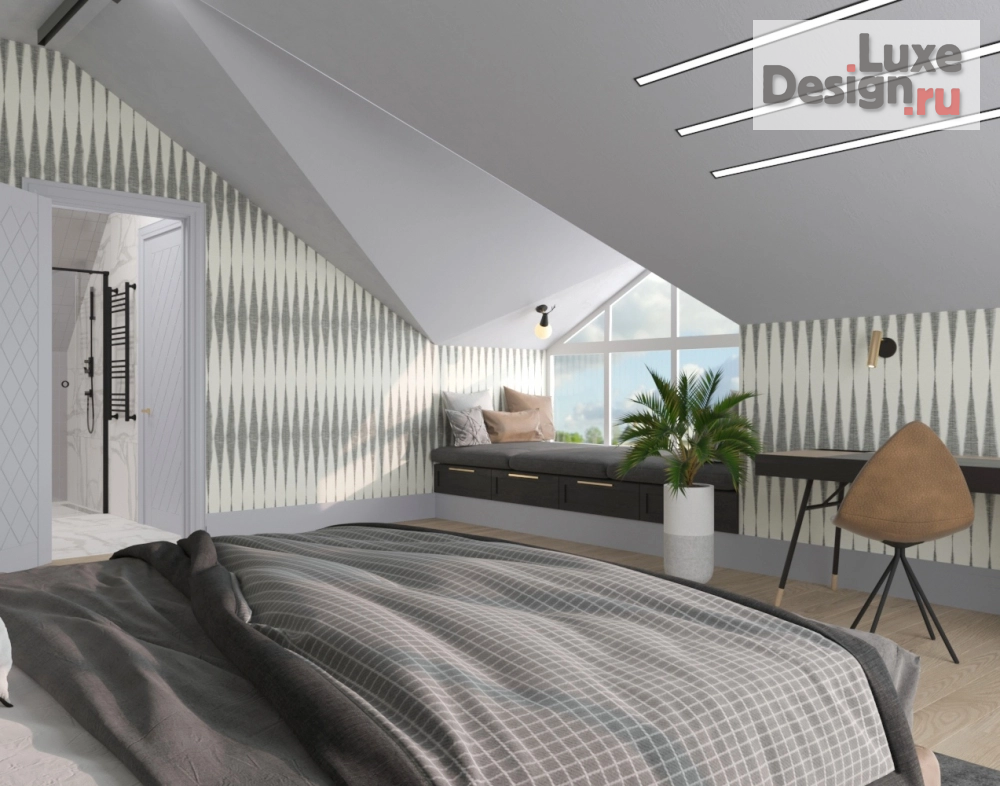 Дизайн интерьера спальни "Дизайн спальни" (фото 3)