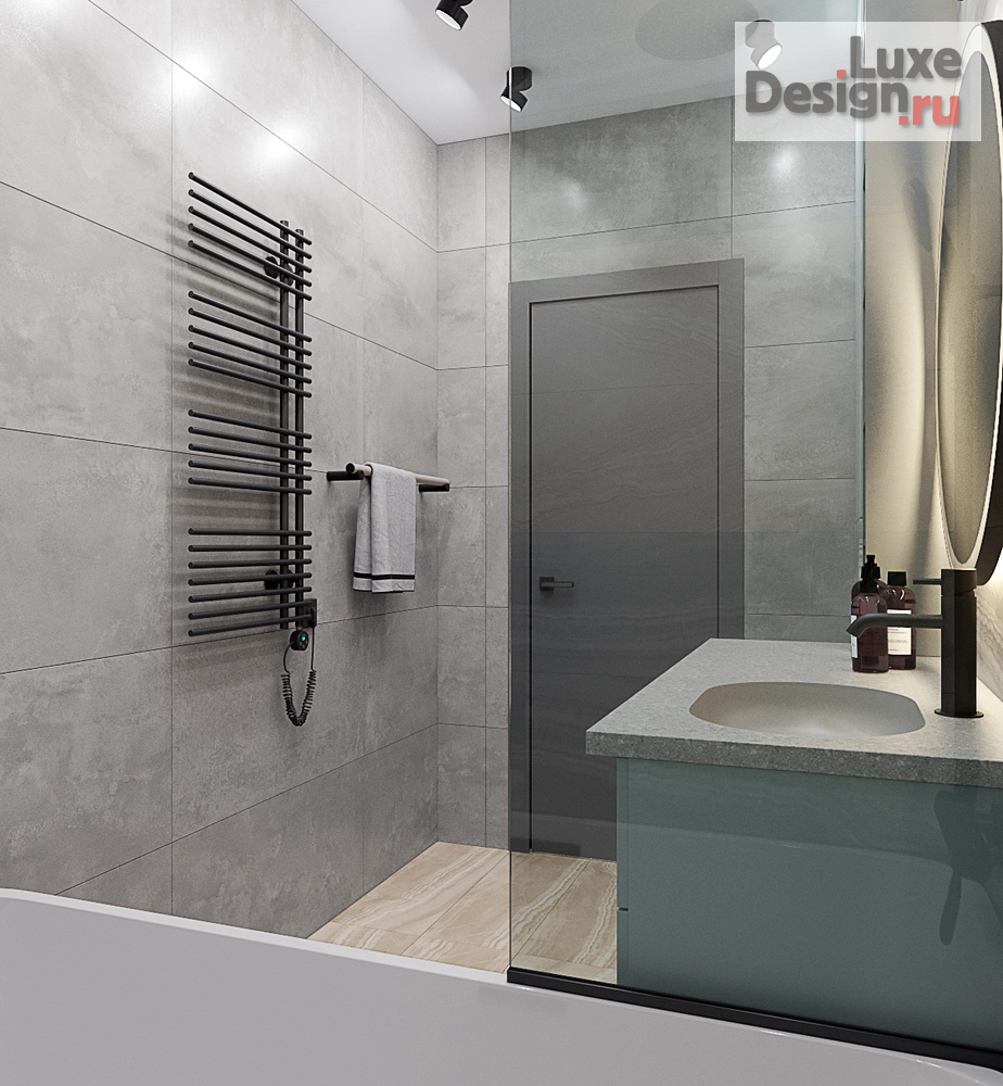 Дизайн интерьера однокомнатной квартиры "Легкий бриз" (фото 11)