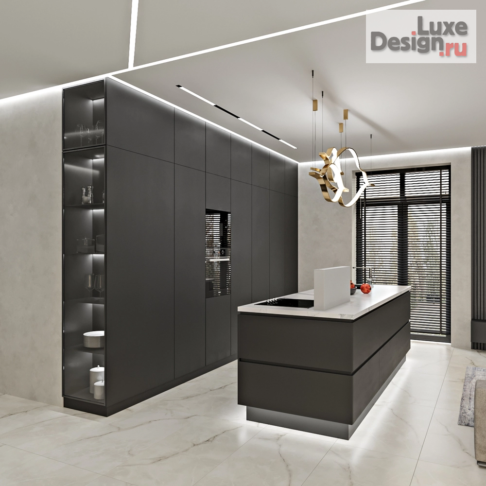 Дизайн интерьера загородного дома "Дом желаний" (фото 4)