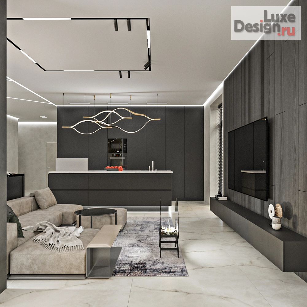 Дизайн интерьера загородного дома "Дом желаний" (фото 7)