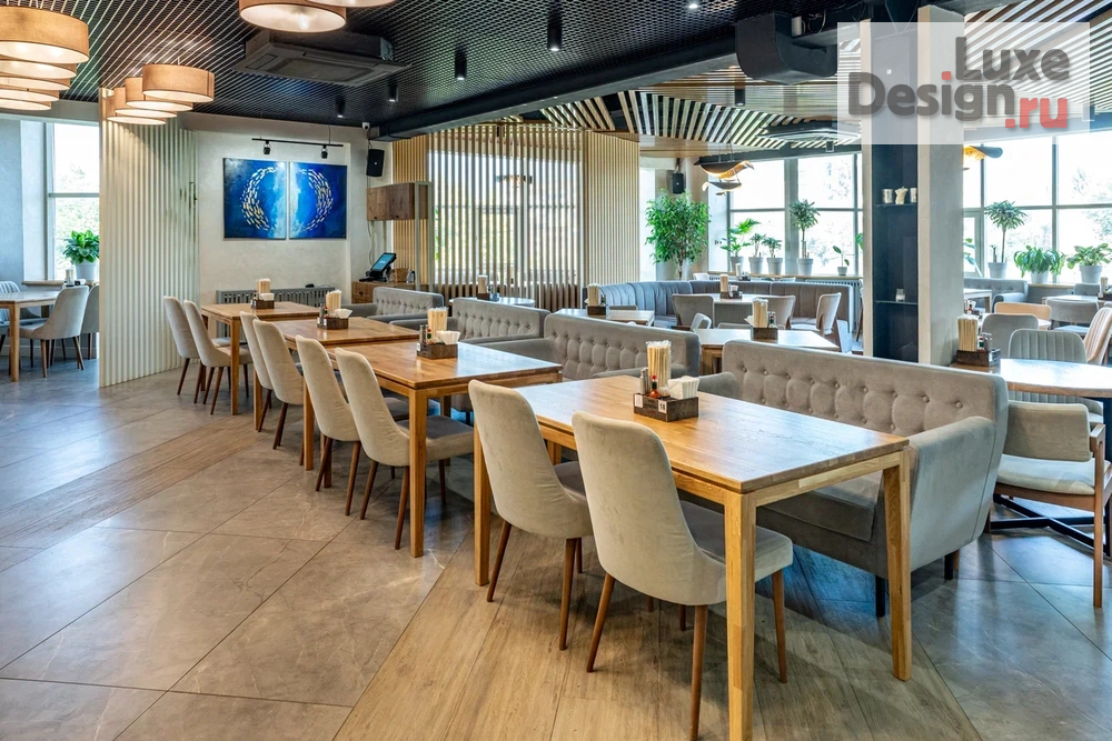 Дизайн интерьера ресторана "Ресторан Фьюжн" (фото 3)