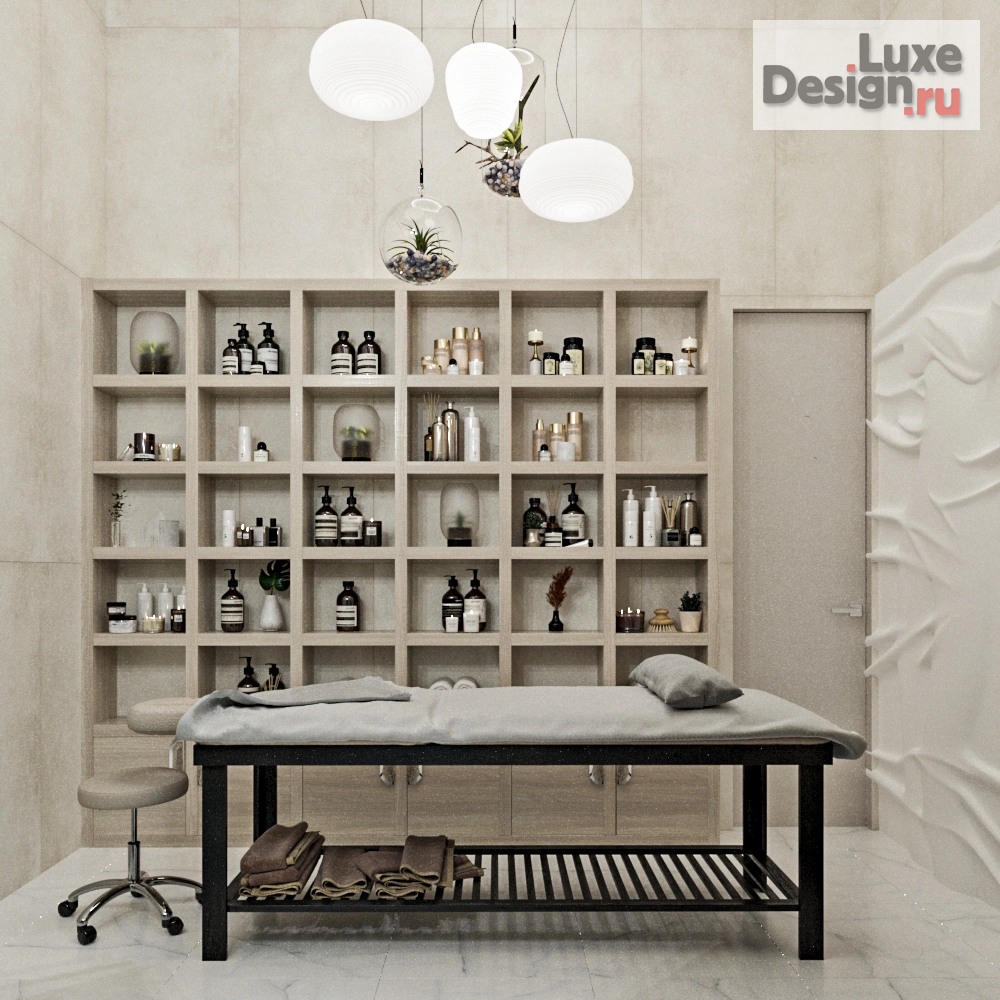 Дизайн интерьера салона красоты "Спа" (фото 1)
