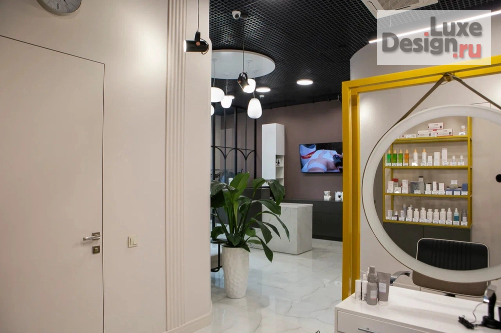 Дизайн интерьера салона красоты "Центр косметологии Квартал Красоты" (фото 7)