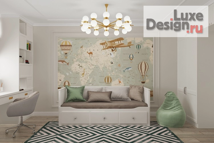 Дизайн интерьера квартиры "Городской шарм." (фото 4)