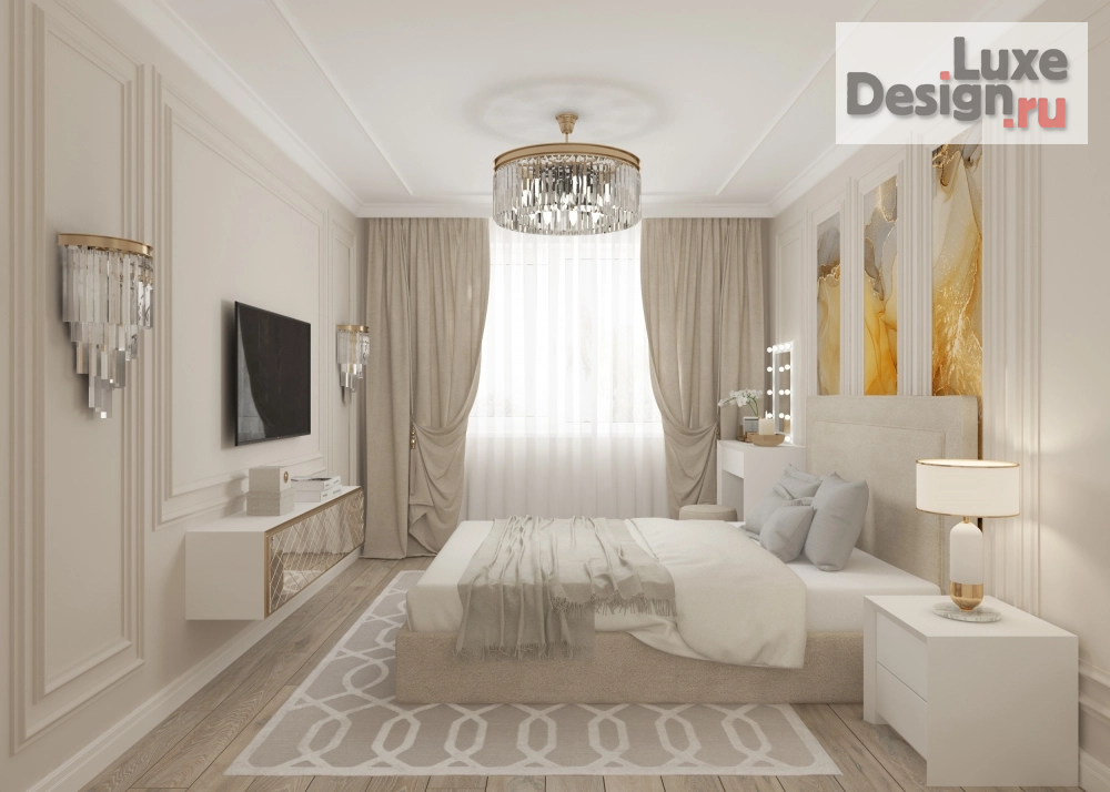 Дизайн интерьера квартиры "Городской шарм." (фото 9)