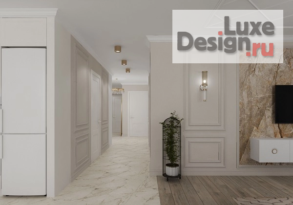 Дизайн интерьера квартиры "Городской шарм." (фото 3)