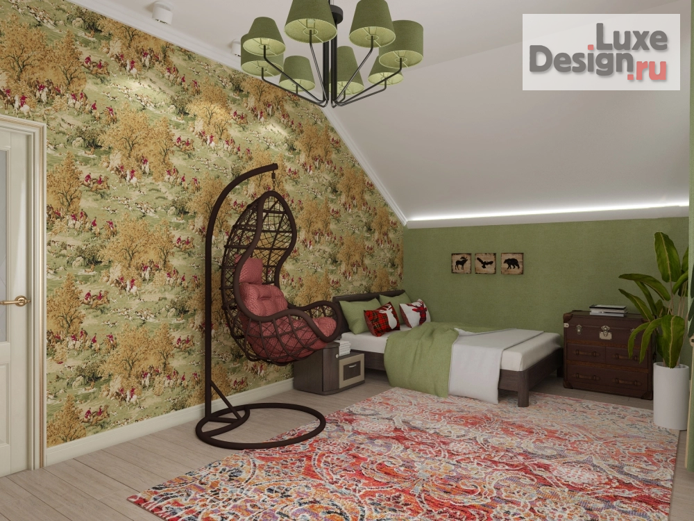 Дизайн интерьера детской "Комната подростка." (фото 1)