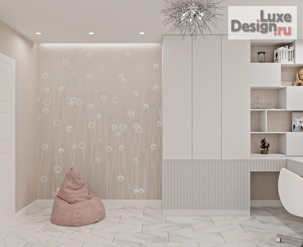 Дизайн интерьера трехкомнатной квартиры "Дизайн квартиры." (фото 4)