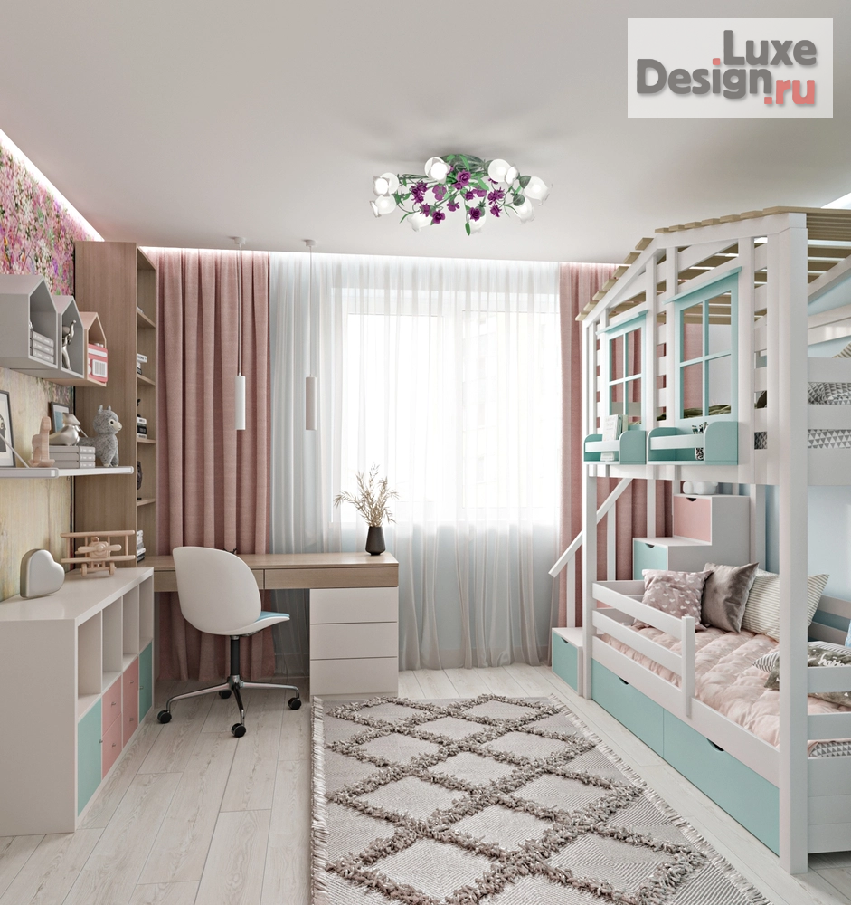 Дизайн интерьера коттеджа "Интерьер коттеджа." (фото 8)