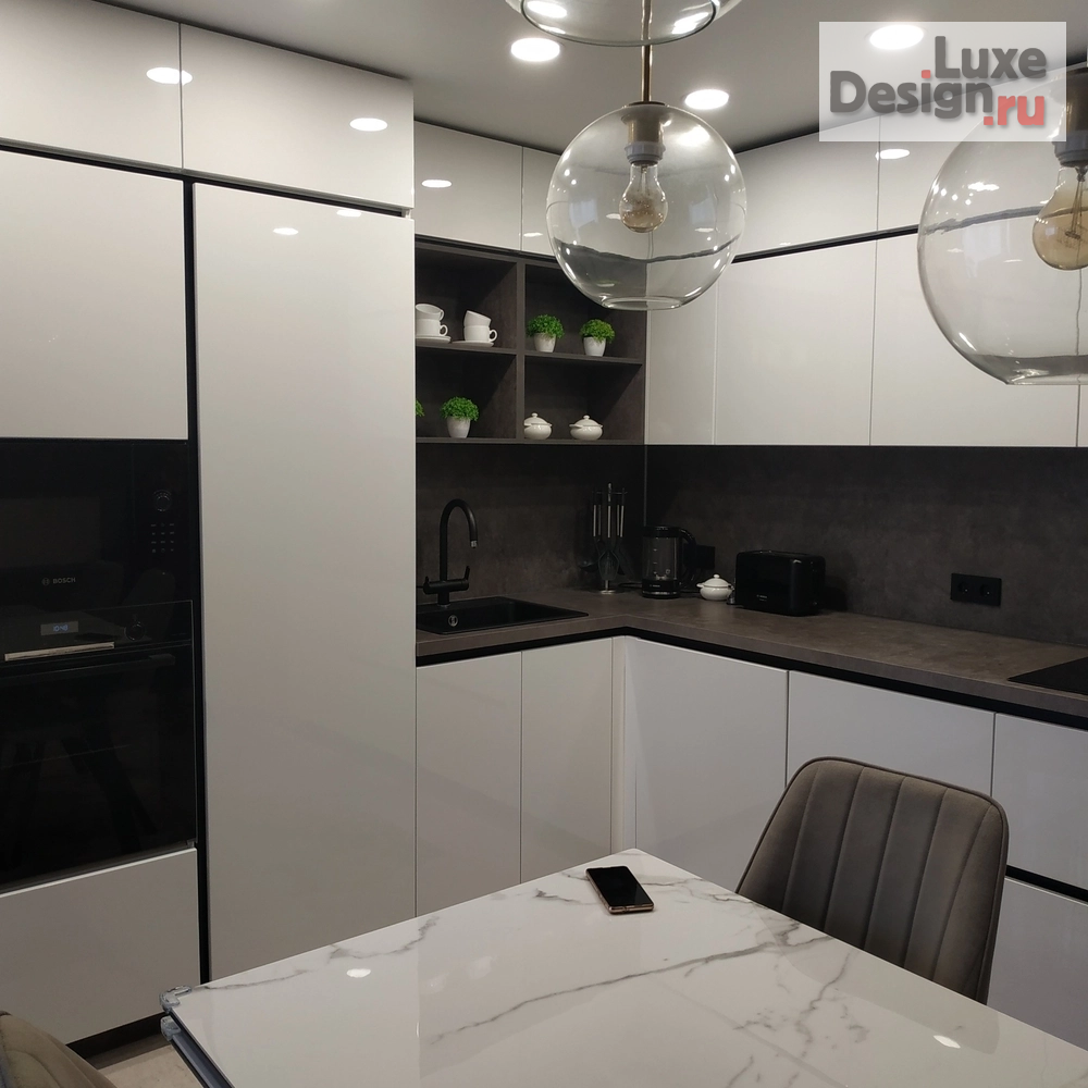 Дизайн интерьера квартиры "Кухня-гостиная," (фото 8)