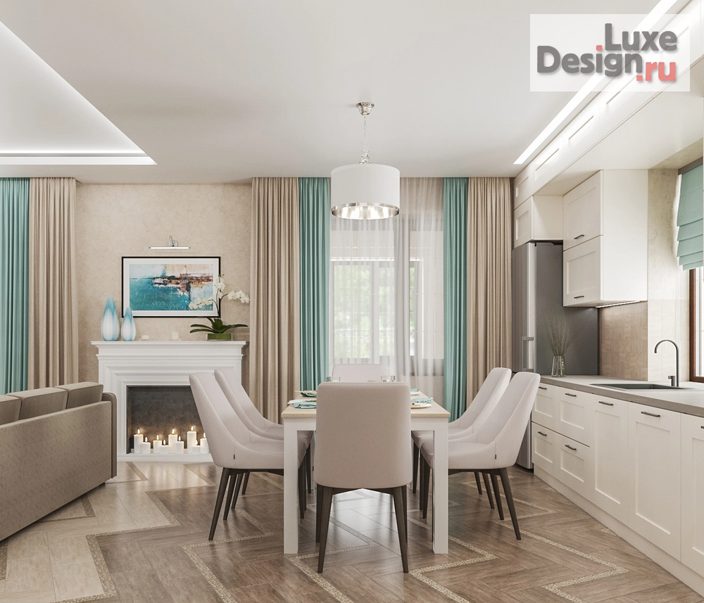 Дизайн интерьера частного дома "Дизайн интерьера частного дома." (фото 3)