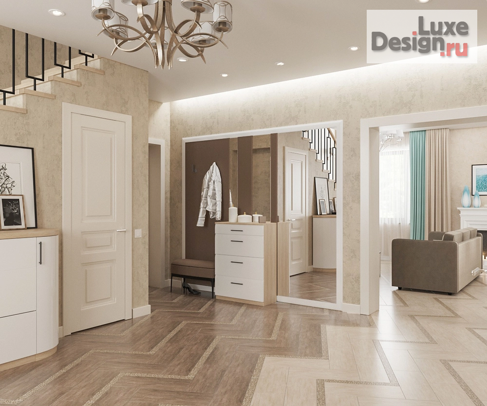 Дизайн интерьера частного дома "Дизайн интерьера частного дома." (фото 1)