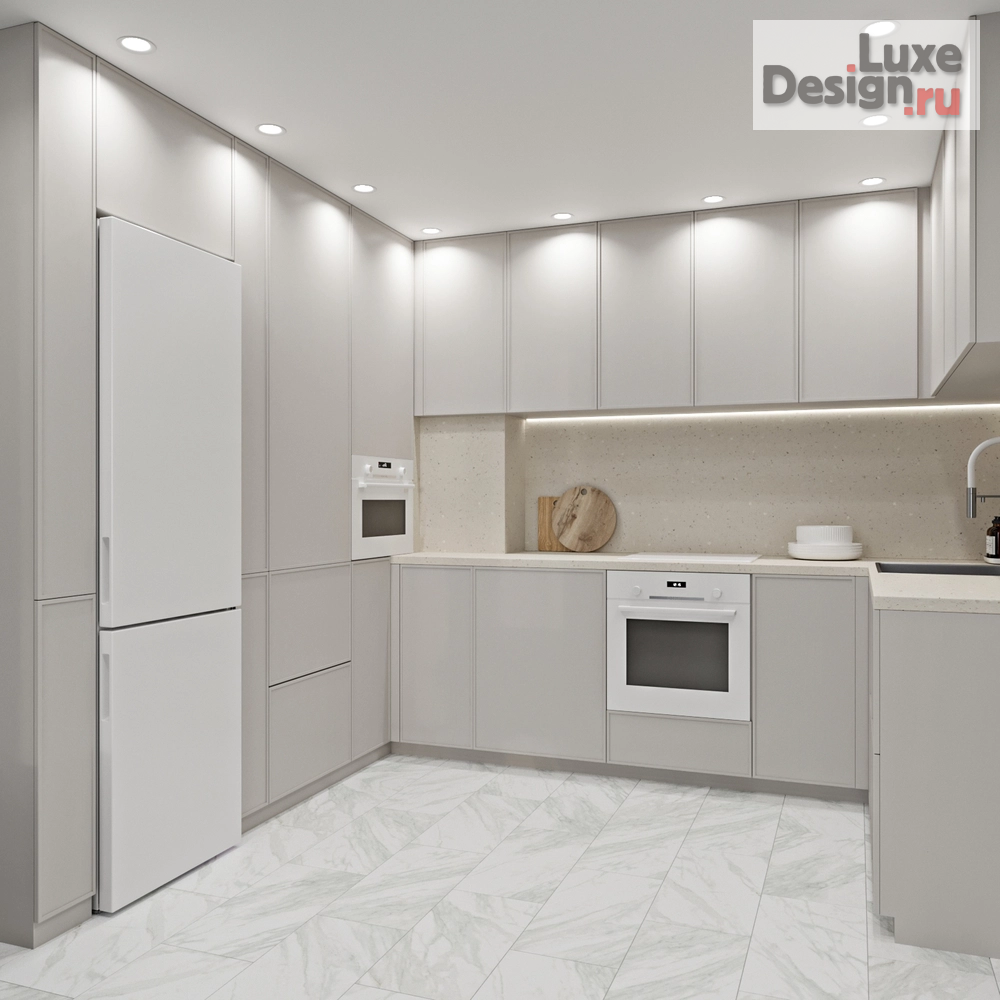 Дизайн интерьера трехкомнатной квартиры "Дизайн квартиры." (фото 3)