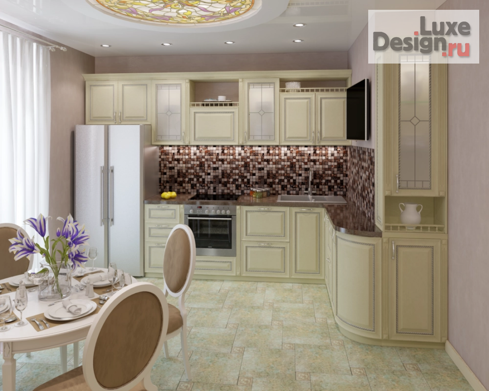 Дизайн интерьера квартиры "Лавандовый сон." (фото 3)