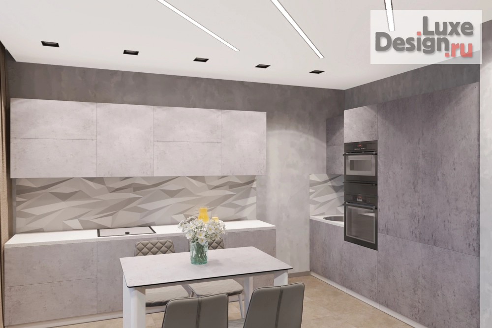 Дизайн интерьера трехкомнатной квартиры "Квартира." (фото 3)