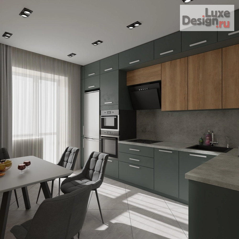 Дизайн интерьера однокомнатной квартиры "Квартира холостяка." (фото 4)