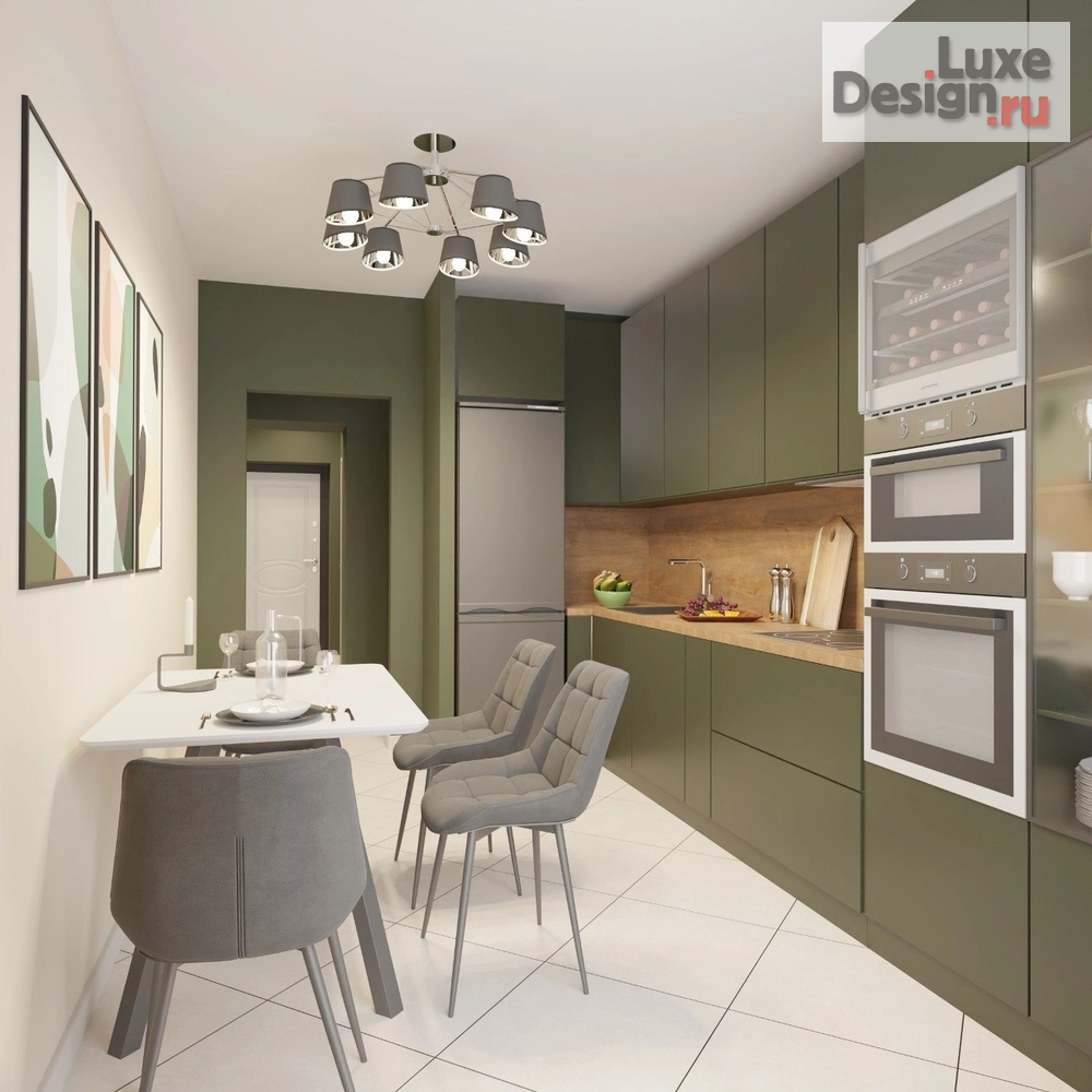 Дизайн интерьера однокомнатной квартиры "Квартира для молодой пары." (фото 3)