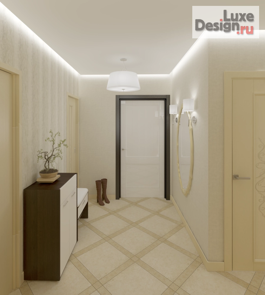 Дизайн интерьера квартиры "Городской шарм." (фото 9)