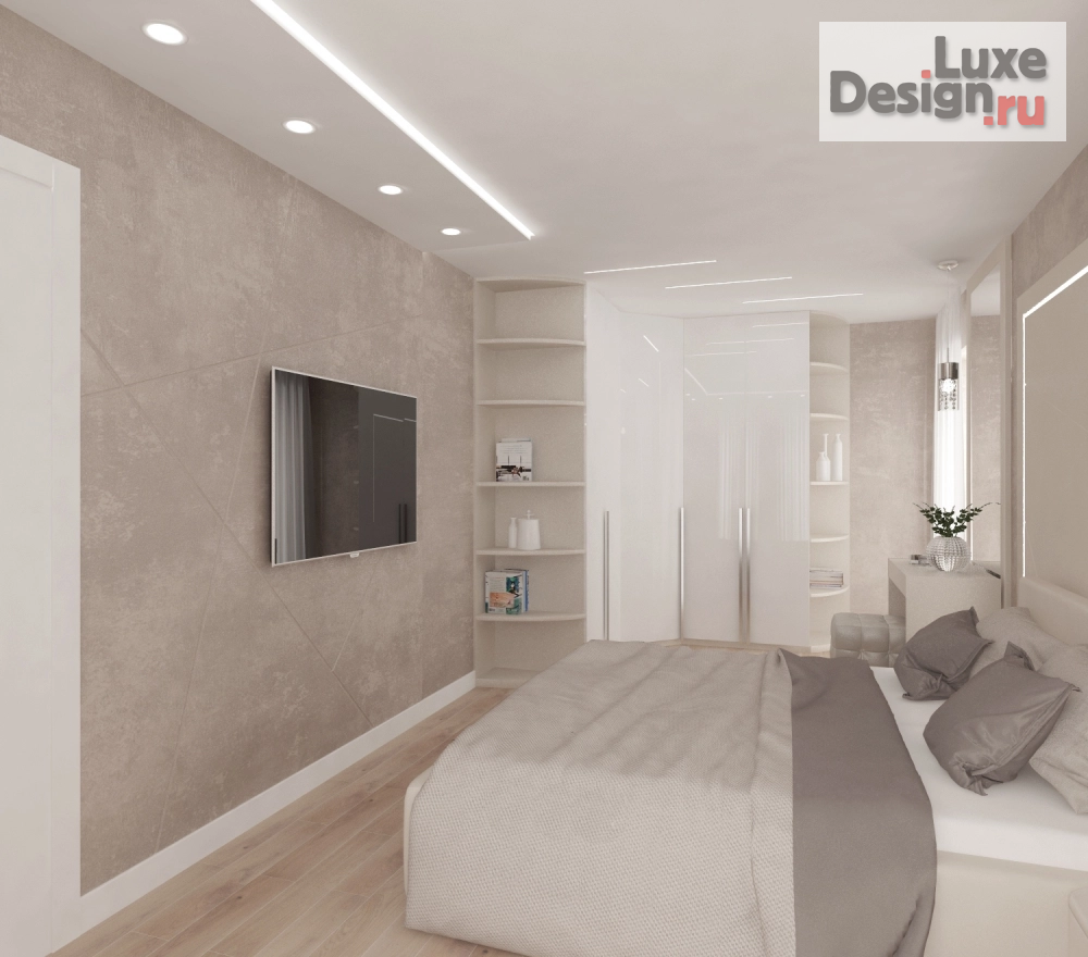 Дизайн интерьера трехкомнатной квартиры "Квартира" (фото 6)