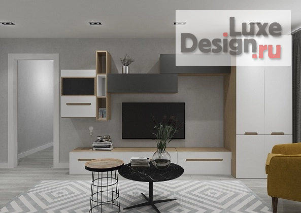 Дизайн интерьера квартиры "Маленькая квартира для молодой пары." (фото 2)