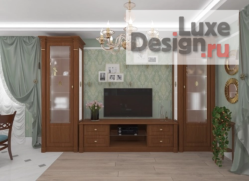 Дизайн интерьера квартиры "Легкая классика." (фото 2)