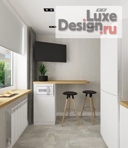 Дизайн интерьера квартиры "Маленькая квартира для молодой пары." (фото 7)