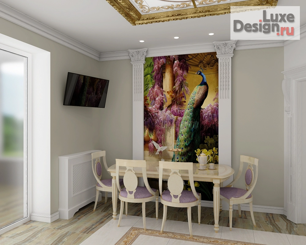 Дизайн интерьера коттеджа "Каприз." (фото 1)