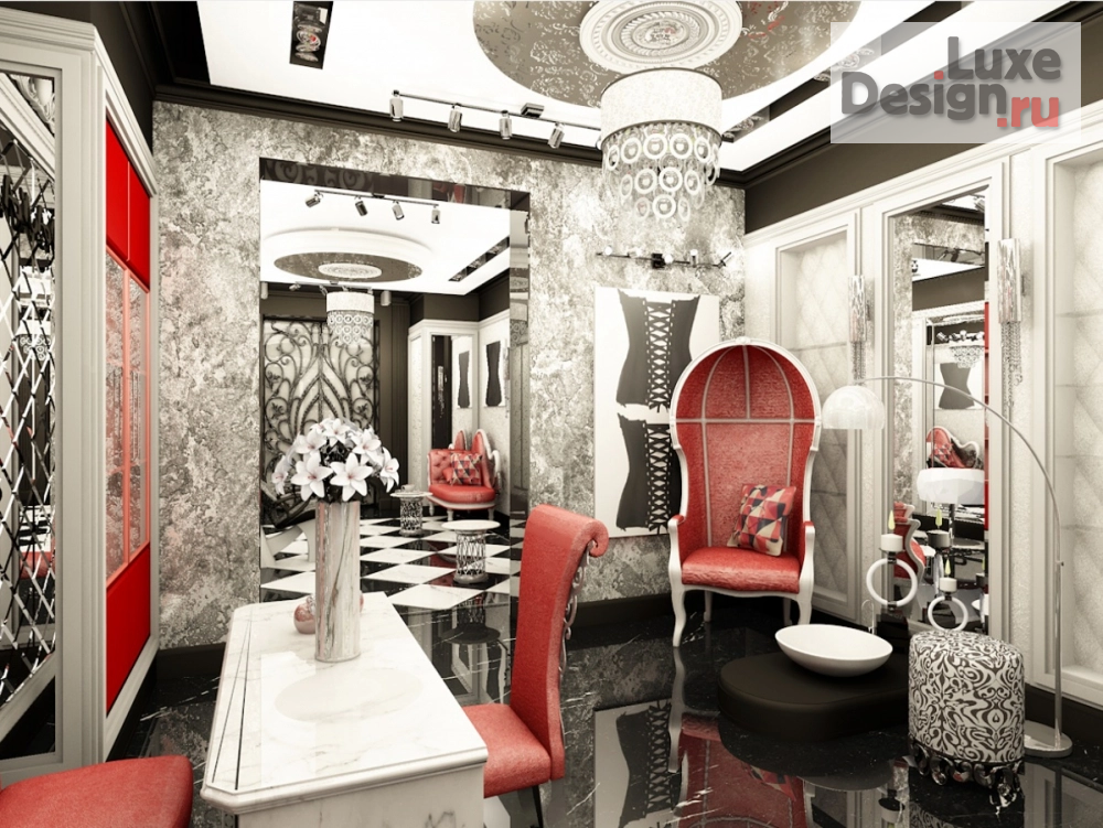 Дизайн интерьера салона красоты "Дизайн бутика и салона красоты" (фото 1)