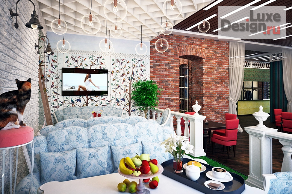 Дизайн интерьера ресторана "Ресторан в г. Елец" (фото 14)