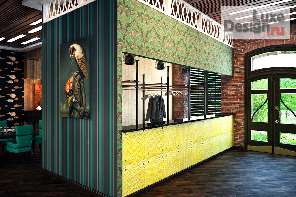 Дизайн интерьера ресторана "Ресторан в г. Елец" (фото 8)