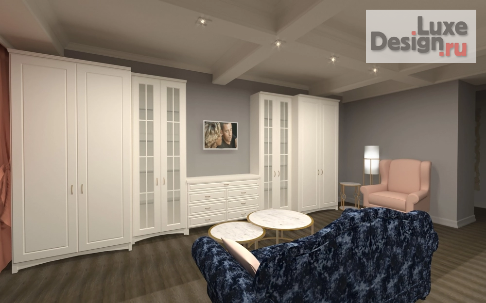 Дизайн интерьера двухкомнатной квартиры "Квартира для релакса" (фото 4)