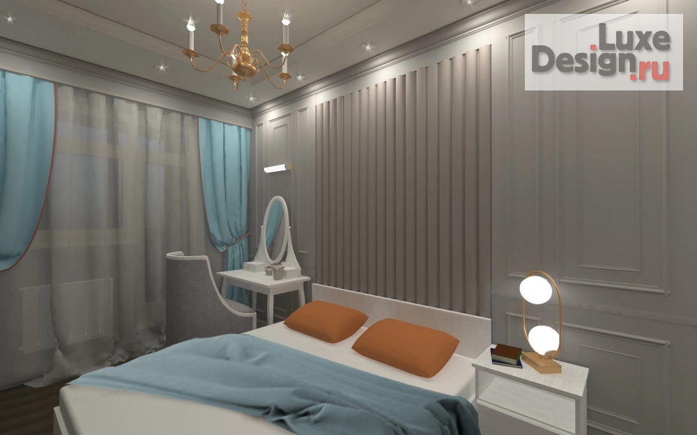 Дизайн интерьера двухкомнатной квартиры "Квартира для релакса" (фото 8)