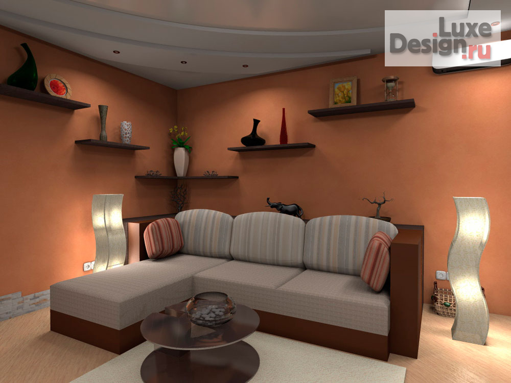 Дизайн интерьера трехкомнатной квартиры "Экология" (фото 12)