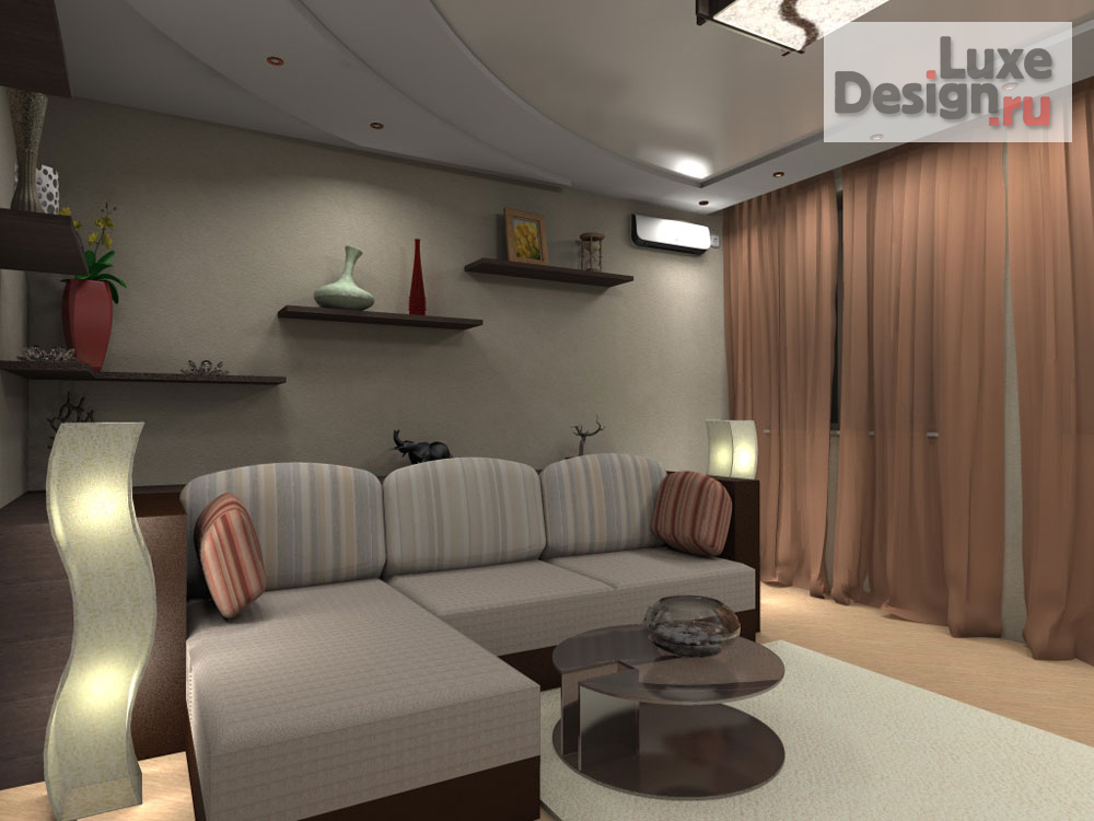 Дизайн интерьера трехкомнатной квартиры "Экология" (фото 14)