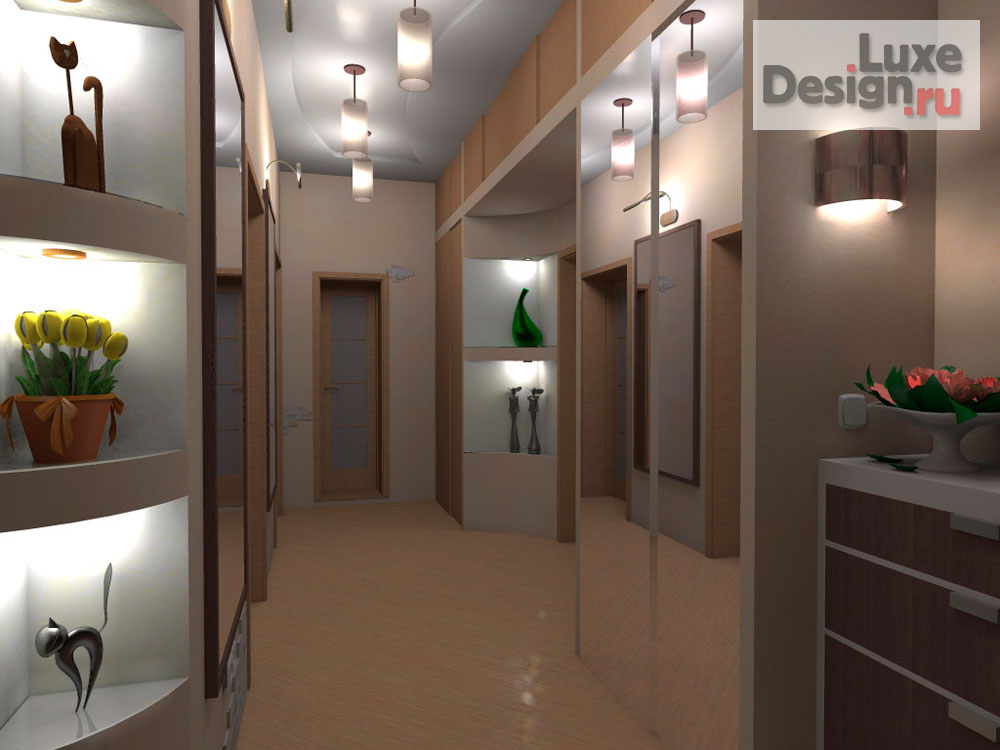 Дизайн интерьера трехкомнатной квартиры "Экология" (фото 16)