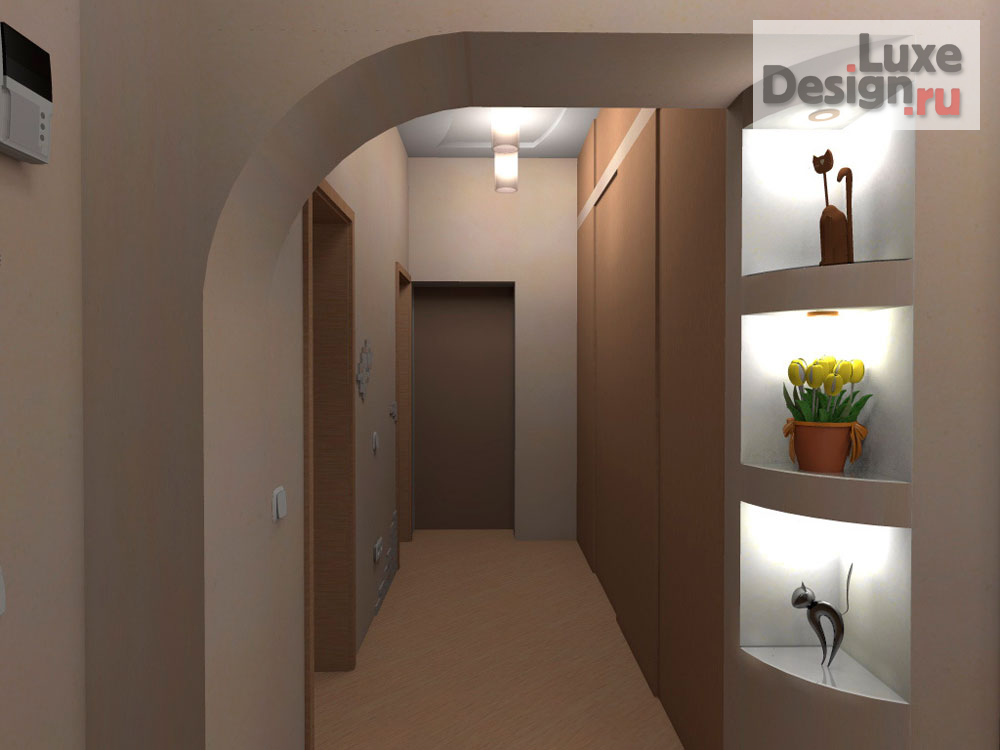 Дизайн интерьера трехкомнатной квартиры "Экология" (фото 19)