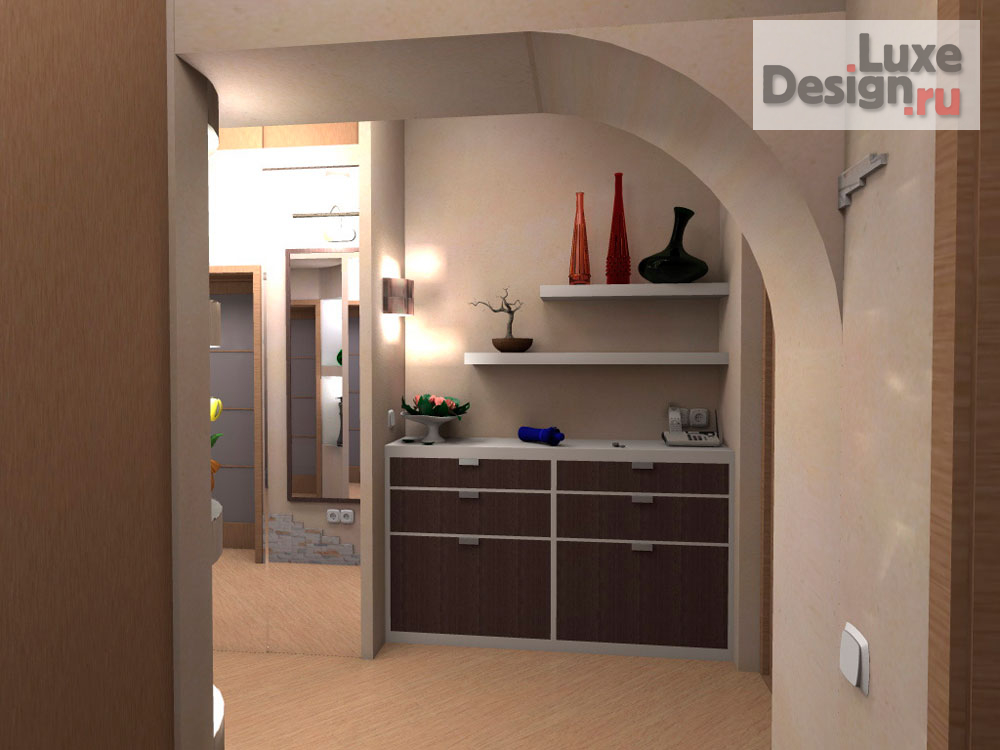 Дизайн интерьера трехкомнатной квартиры "Экология" (фото 21)