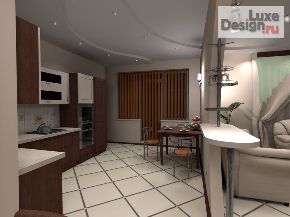 Дизайн интерьера коттеджа "Дом для Настоящего мужчины" (фото 3)