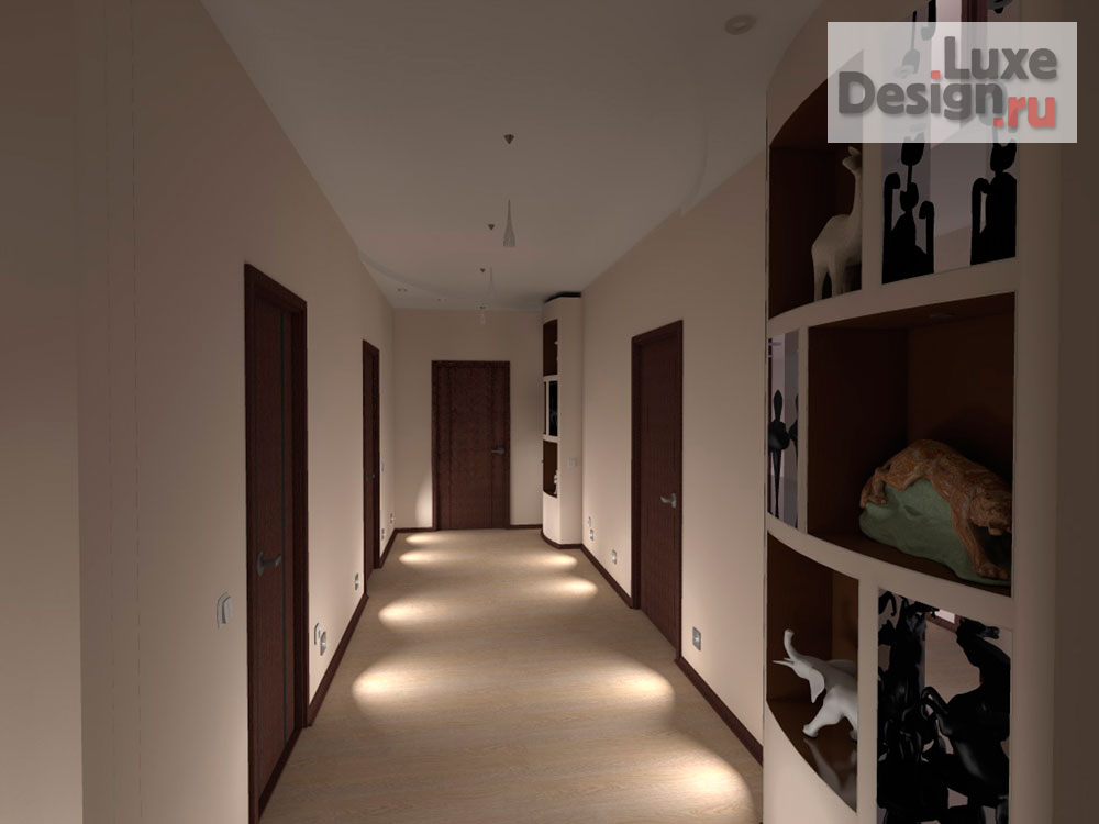 Дизайн интерьера коттеджа "Дом для Настоящего мужчины" (фото 8)