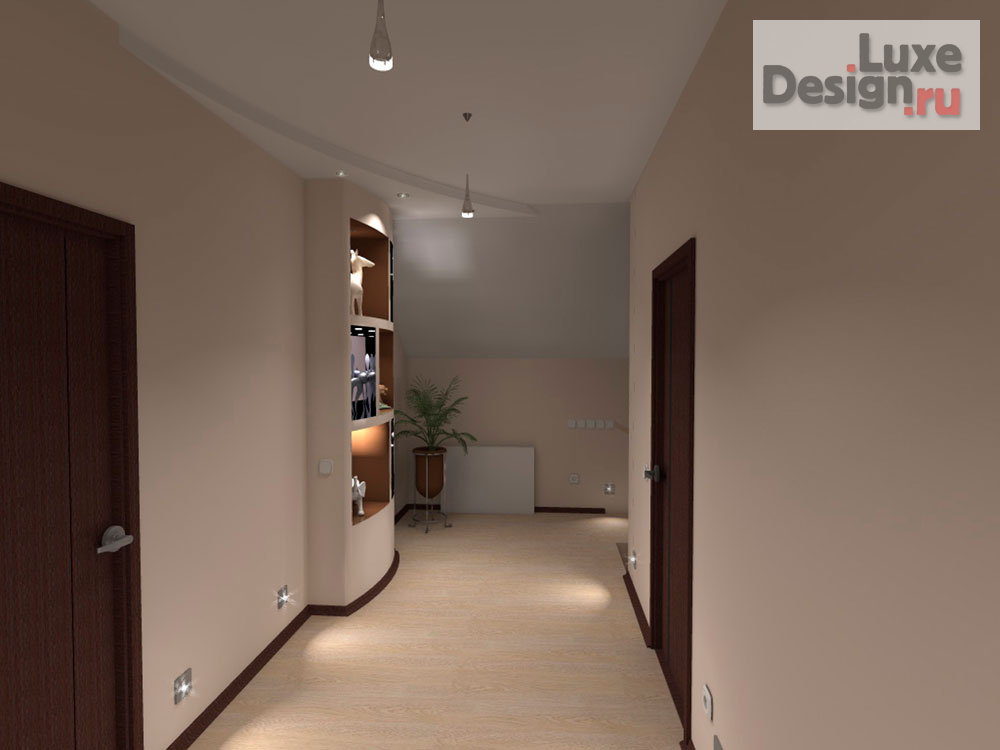 Дизайн интерьера коттеджа "Дом для Настоящего мужчины" (фото 9)