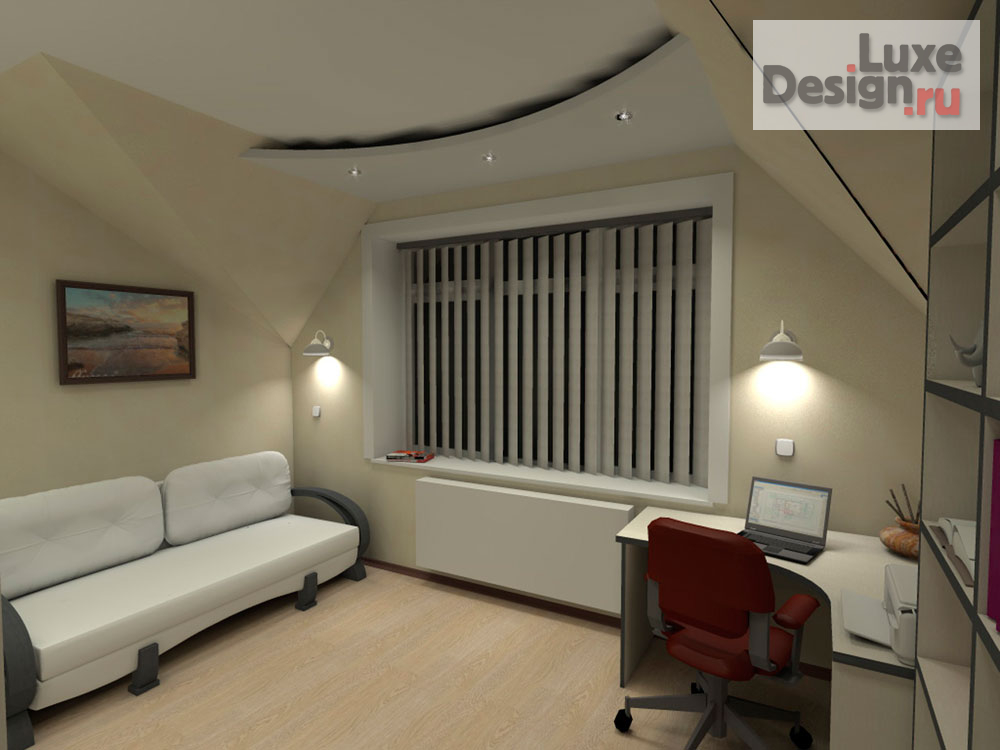 Дизайн интерьера коттеджа "Дом для Настоящего мужчины" (фото 12)