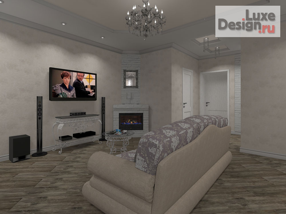 Дизайн интерьера гостиной "Проект гостиной" (фото 1)