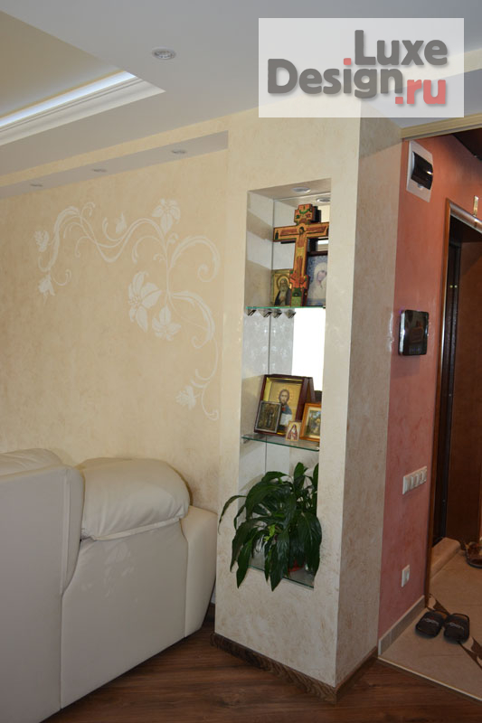 Дизайн интерьера четырехкомнатной квартиры "С изюминкой..." (фото 6)