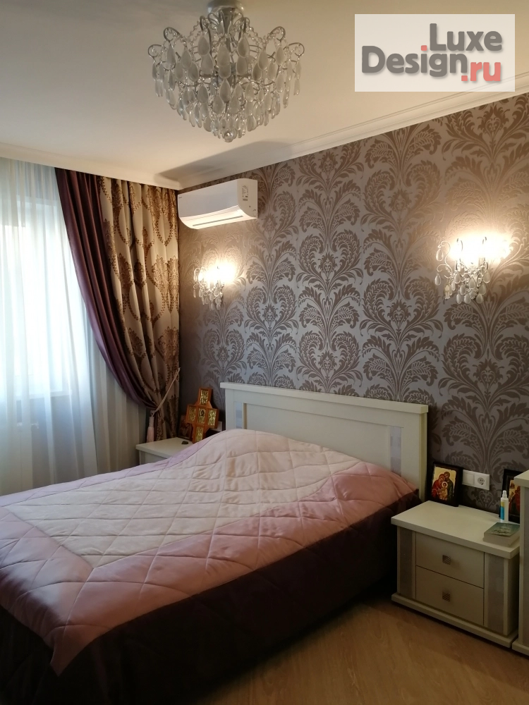 Дизайн интерьера спальни "Спальня "Укол счастья"" (фото 5)