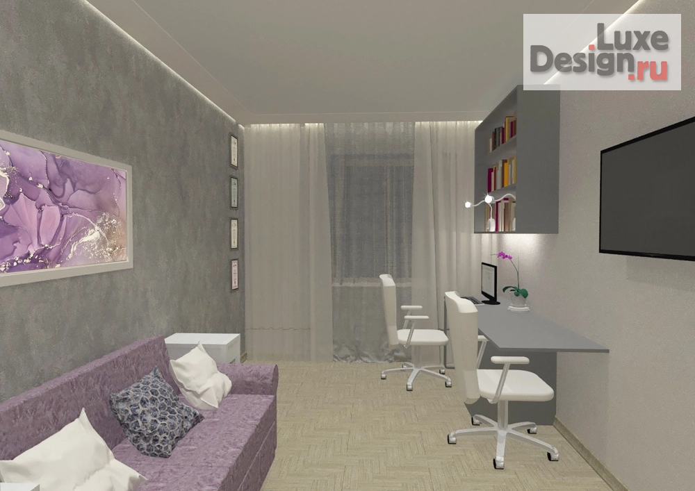 Дизайн интерьера трехкомнатной квартиры "Квартира для продумана" (фото 9)