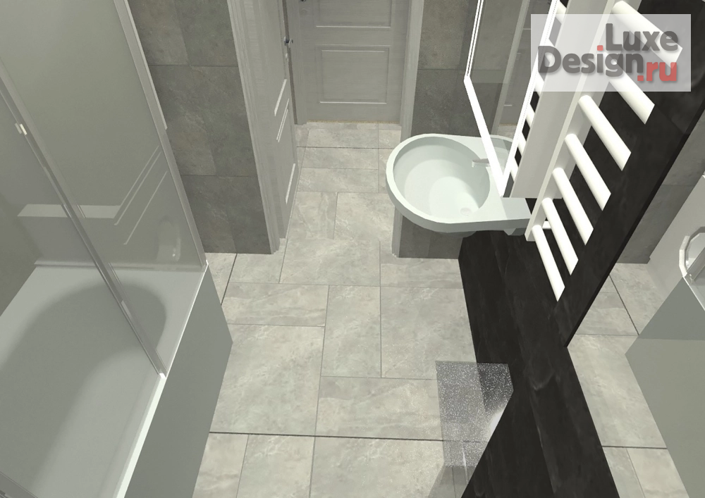 Дизайн интерьера трехкомнатной квартиры "Квартира для продумана" (фото 12)