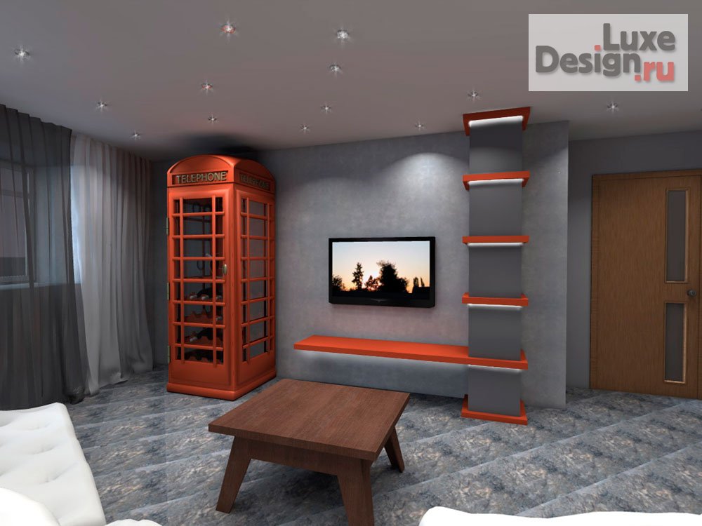 Дизайн интерьера загородного дома "СПА в загородном доме" (фото 2)