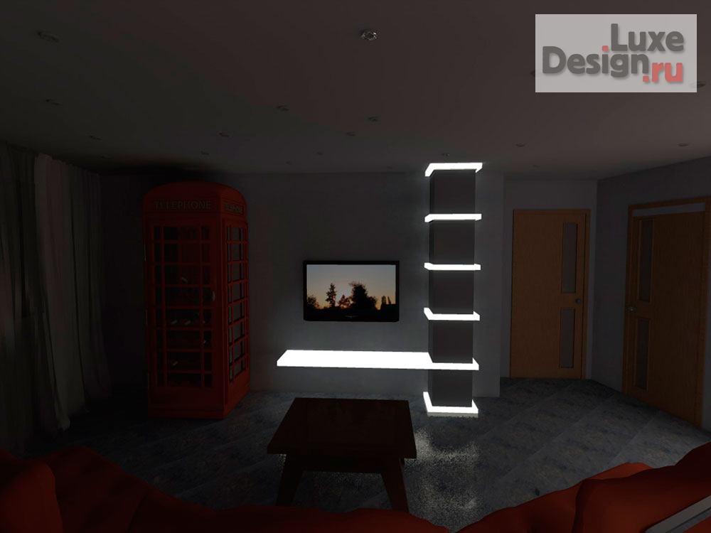 Дизайн интерьера загородного дома "СПА в загородном доме" (фото 3)