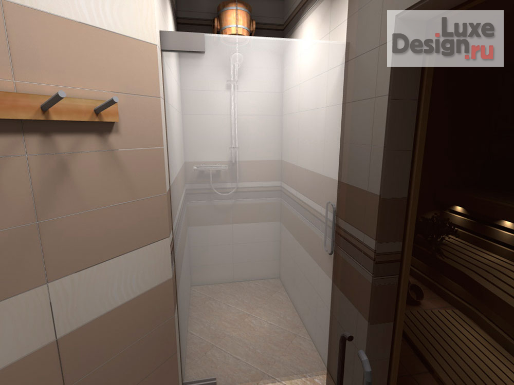 Дизайн интерьера загородного дома "СПА в загородном доме" (фото 11)